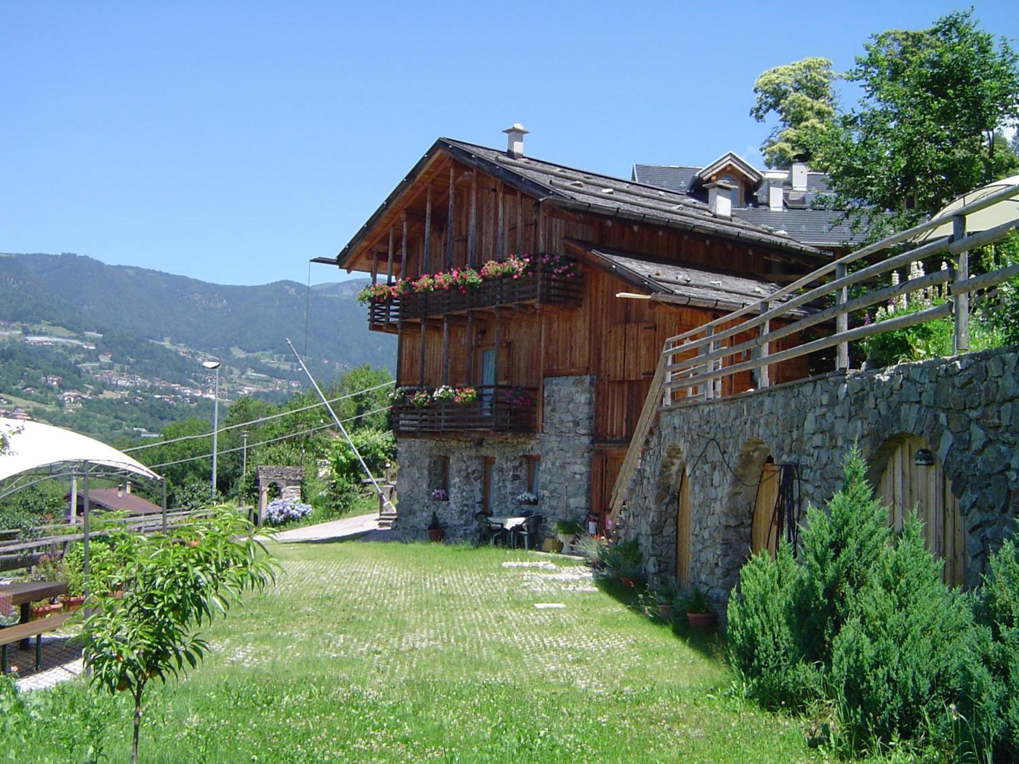 Agritur Maso Gosserhof Frassilongo Kültér fotó